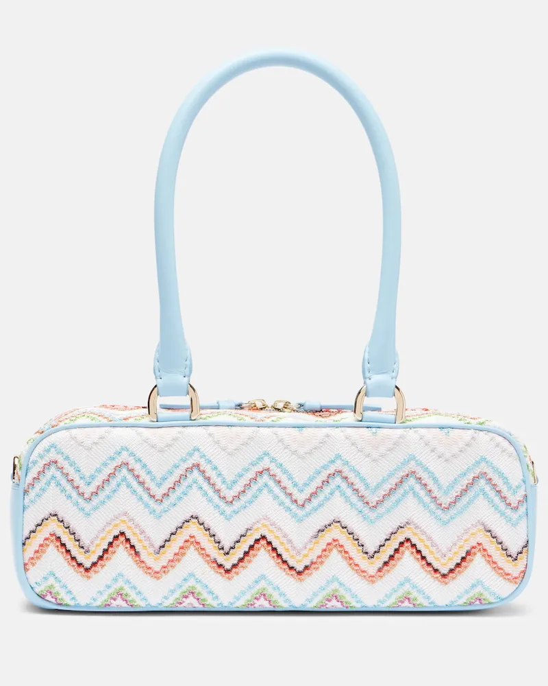 Missoni Schultertasche Zigzag Medium Multicolor