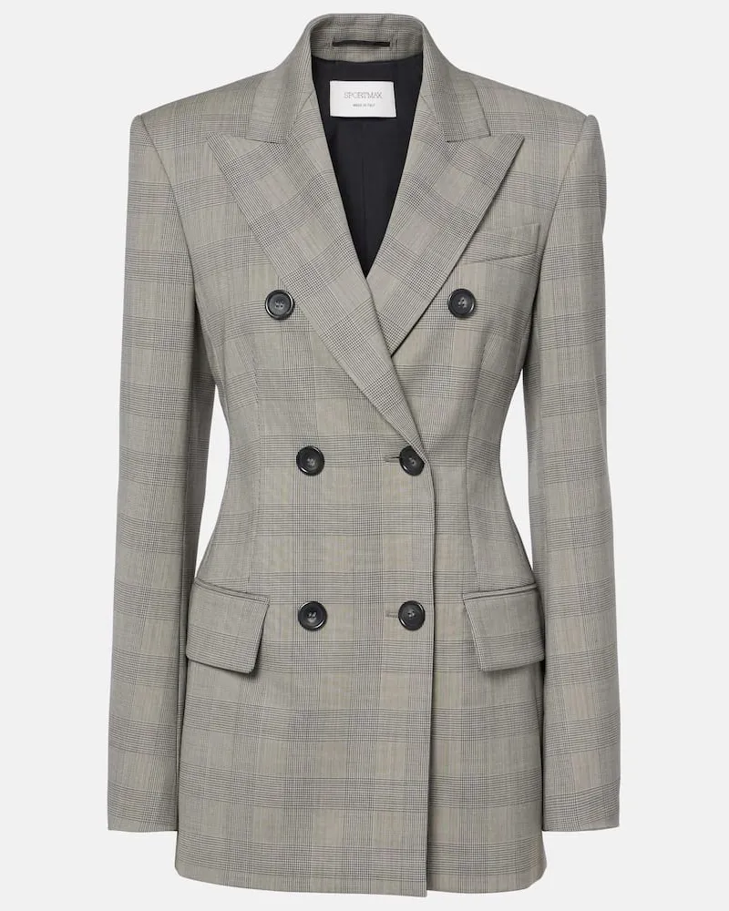 SPORTMAX Blazer Astro aus einem Wollgemisch Multicolor