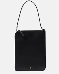 Totême Tote Slim Small aus Leder Schwarz