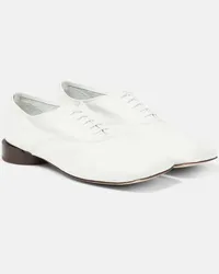 Jacquemus X Repetto Schnuerschuhe Les Zizi aus Leder Weiss