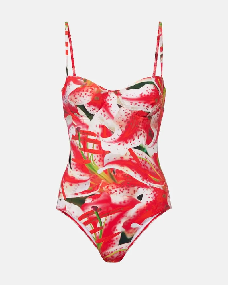 Tory Burch Bedruckter Badeanzug Multicolor