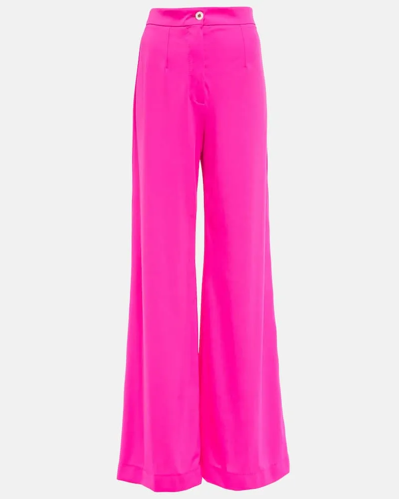 Dolce & Gabbana High-Rise Hose aus Jersey Rosa