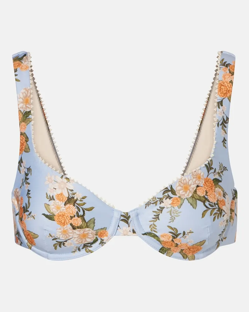 AGUA BENDITA Bikini-Oberteil Hacienda Multicolor