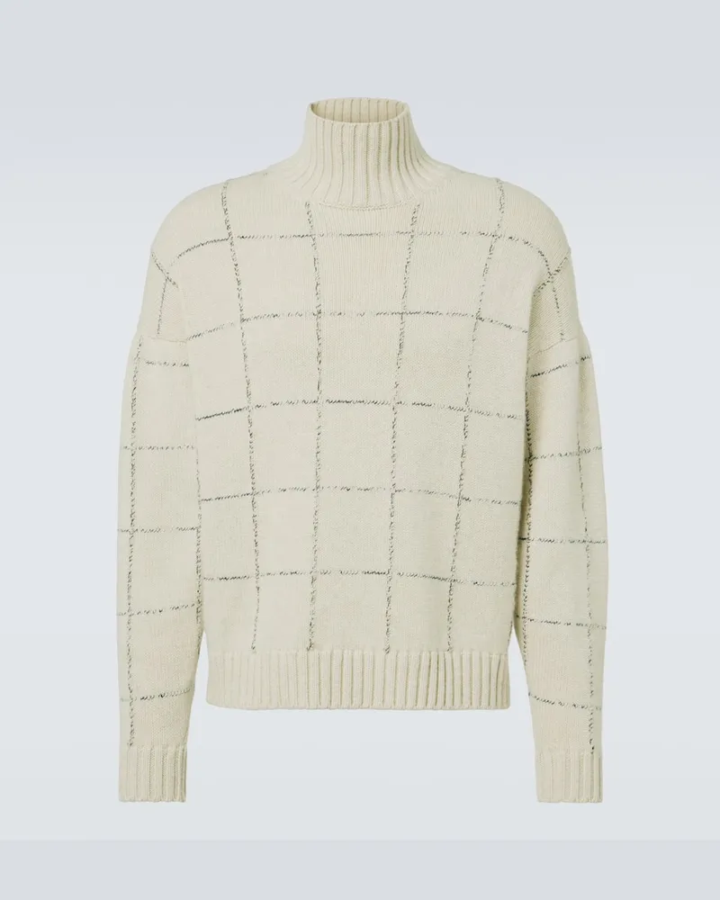 Dunhill Pullover aus Kaschmir Weiã