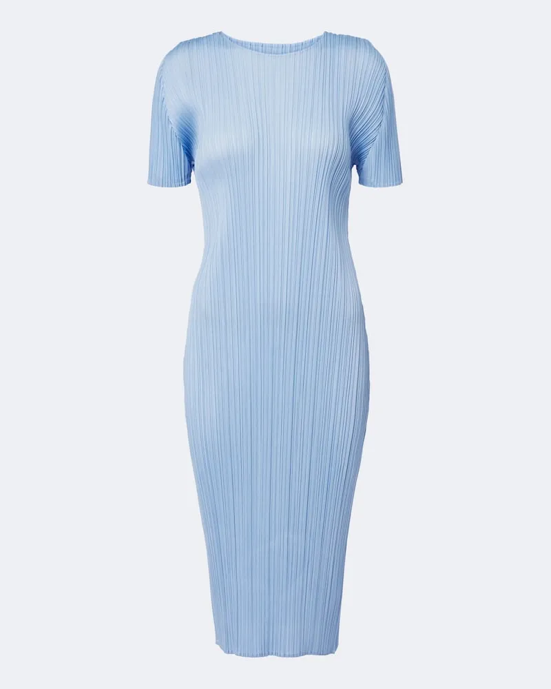 Issey Miyake Midikleid Monthly Colors: August Blau