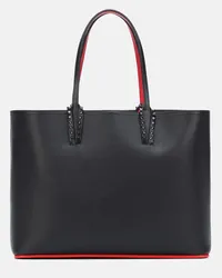 Christian Louboutin Shopper Cabata aus Leder Schwarz