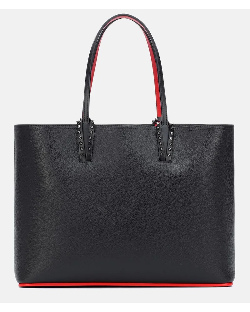 Christian Louboutin Shopper Cabata aus Leder Schwarz