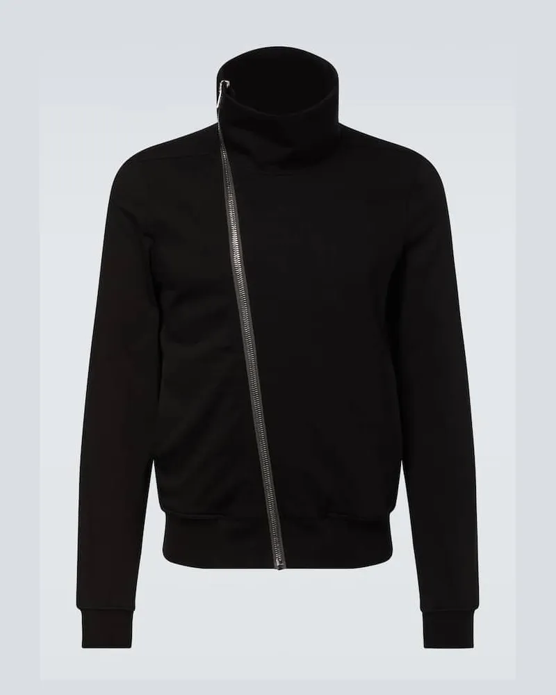 Rick Owens Jacke aus Baumwolle Schwarz
