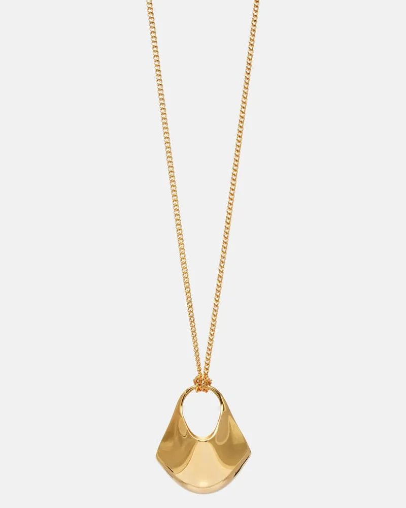 KHAITE Halskette Lotus Small, 18kt vergoldet Gold