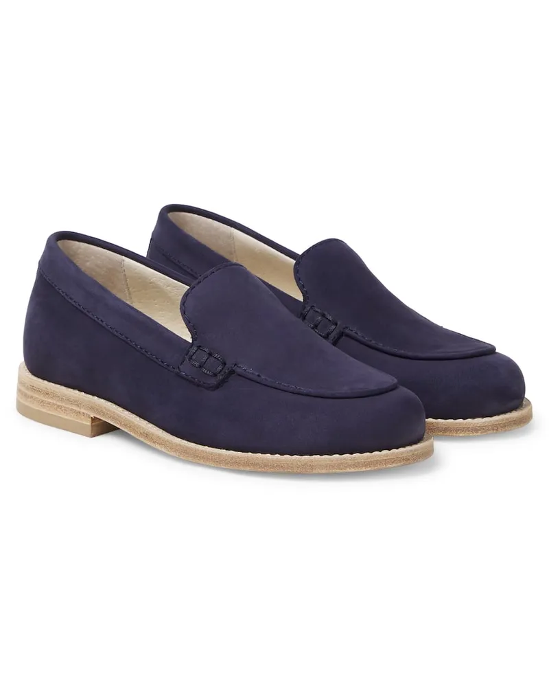Il Gufo Loafers aus Leder Blau