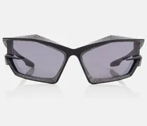 Verzierte Cat-Eye-Sonnenbrille Giv Cut