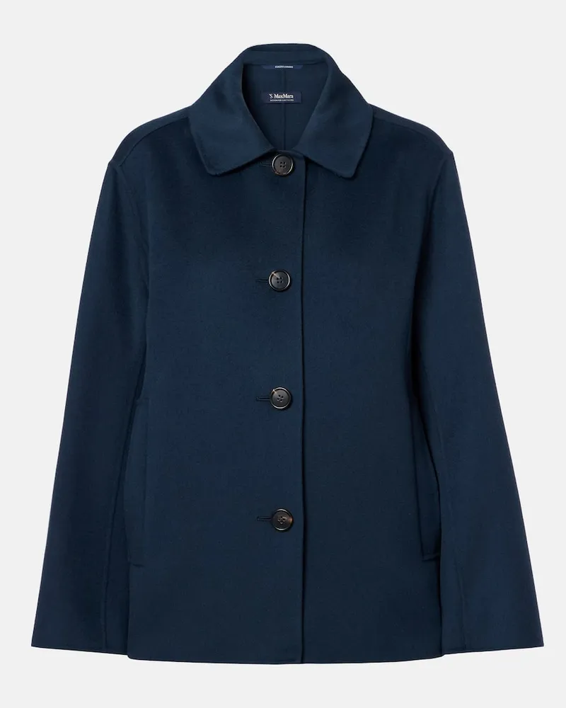 Max Mara Jacke aus Schurwolle Braun