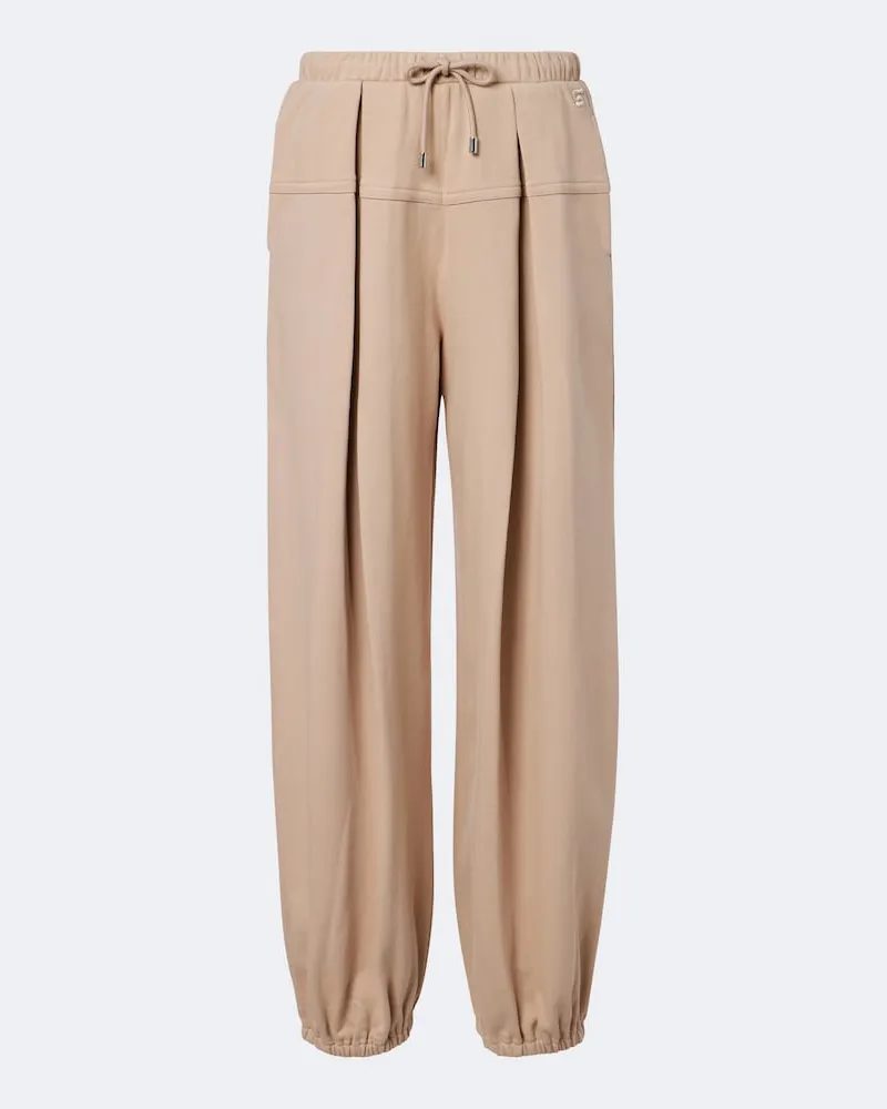 SPORTMAX Jogginghose aus Jersey aus einem Baumwollgemisch Beige