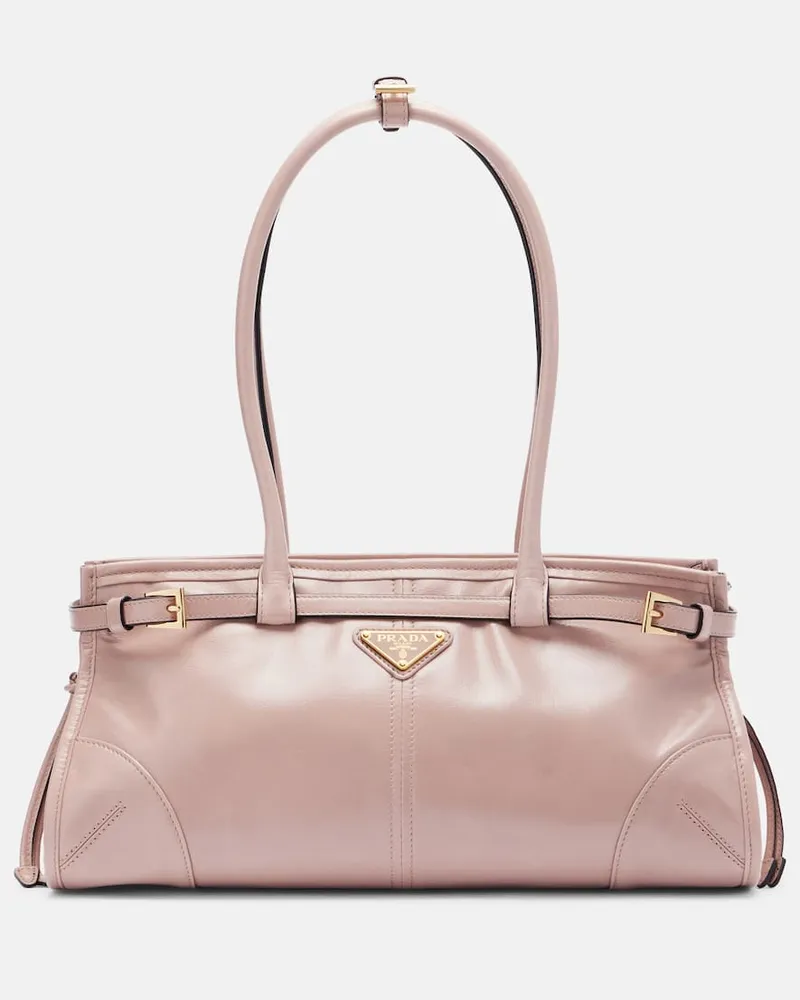 Prada Schultertasche Prada Bonnie Medium aus Leder Rosa