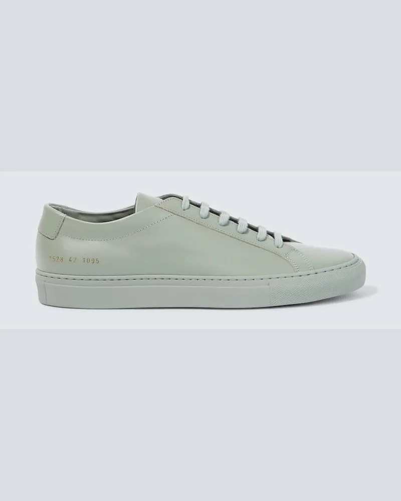 Common Projects Sneakers Original Achilles Low aus Leder Grün