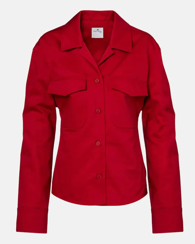 Courrèges Courrèges Hemd Rot