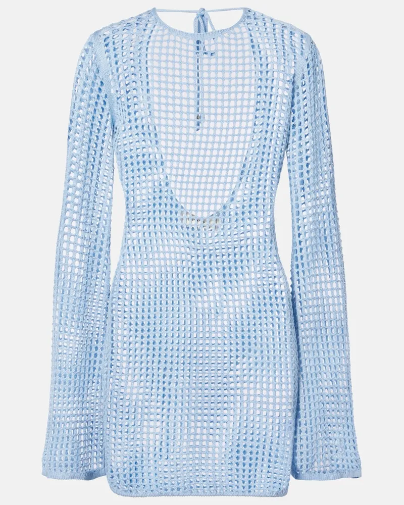 BANANHOT Minikleid Serena aus Strick Blau