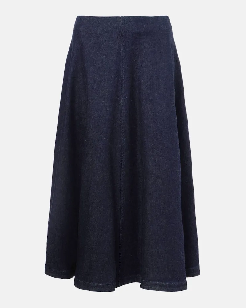 Altuzarra Jeansrock Varda Blau