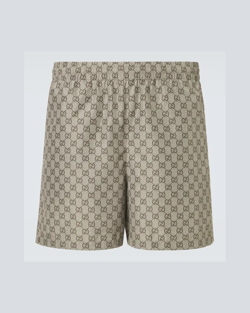 Gucci Badeshorts GG Beige