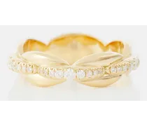 Ring Ada aus 18kt Gelbgold mit Diamanten