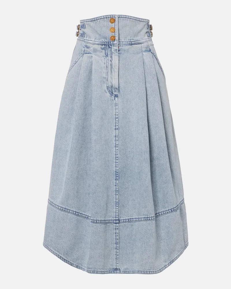 Zimmermann Jeansrock Wanderlust Blau