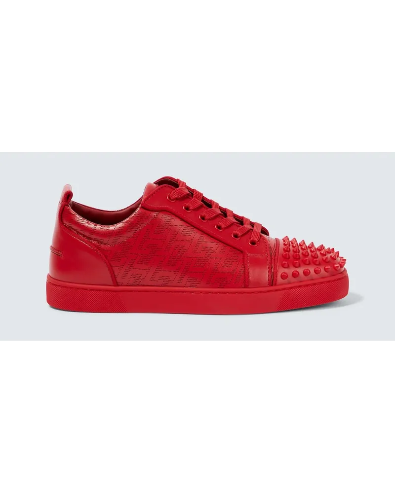 Christian Louboutin Sneakers Louis Junior Spikes Rot