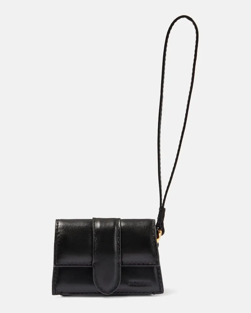 Jacquemus Etui für AirPods Le Porte Bambino Schwarz