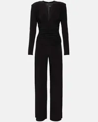 Norma Kamali Jumpsuit aus Jersey Schwarz