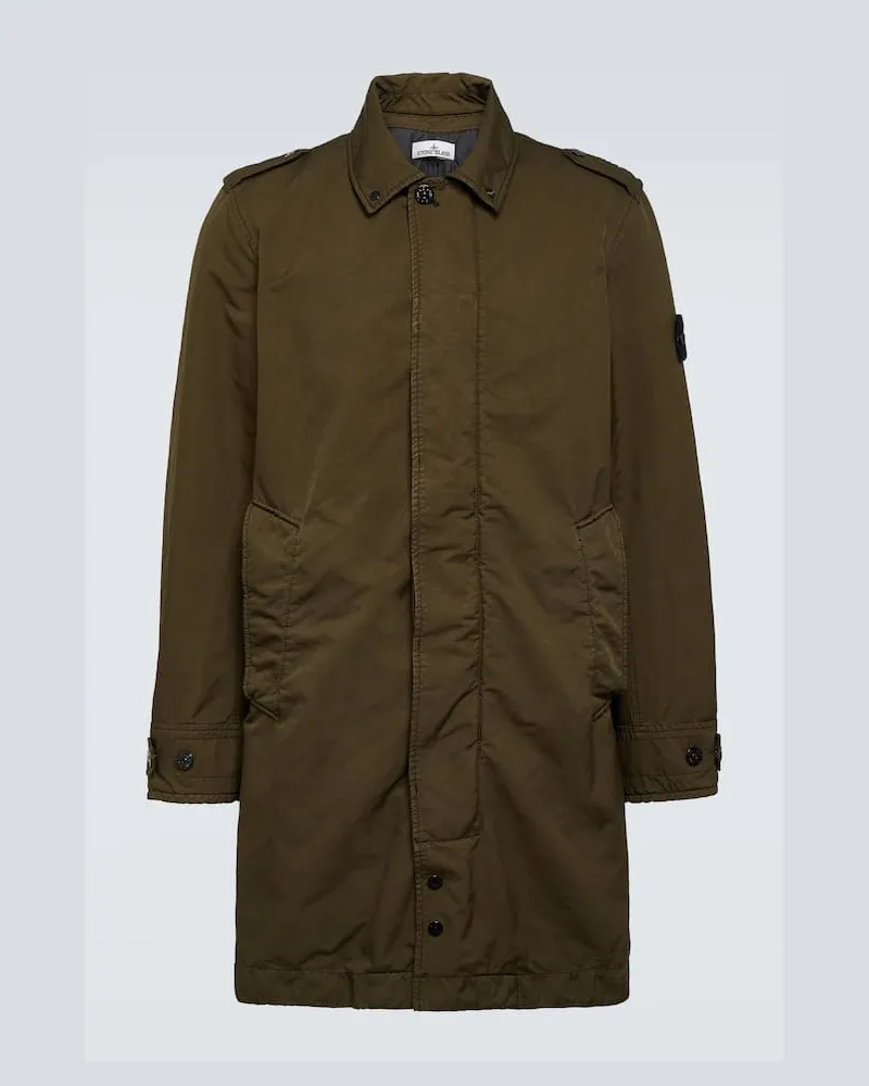 Stone Island Parka David-TC Compass Grün
