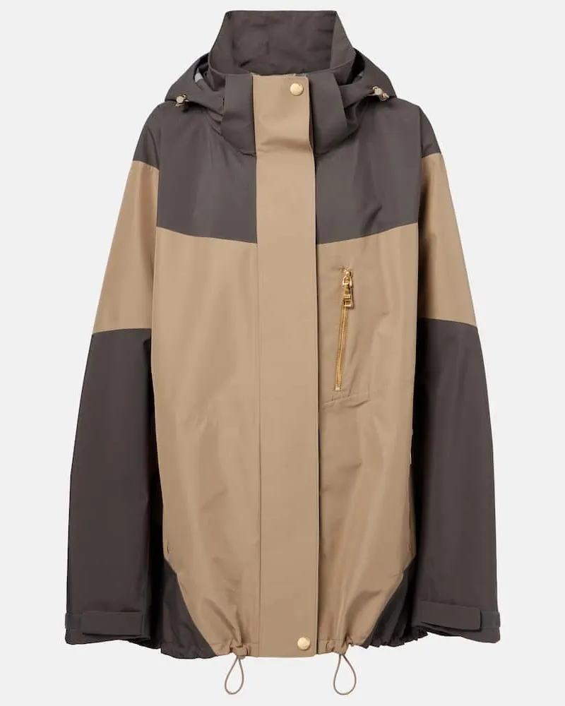 Prada Oversize-Jacke Braun