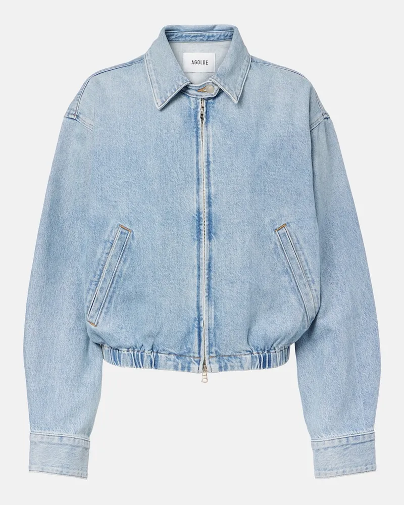 AGOLDE Jeansjacke Nile Blau