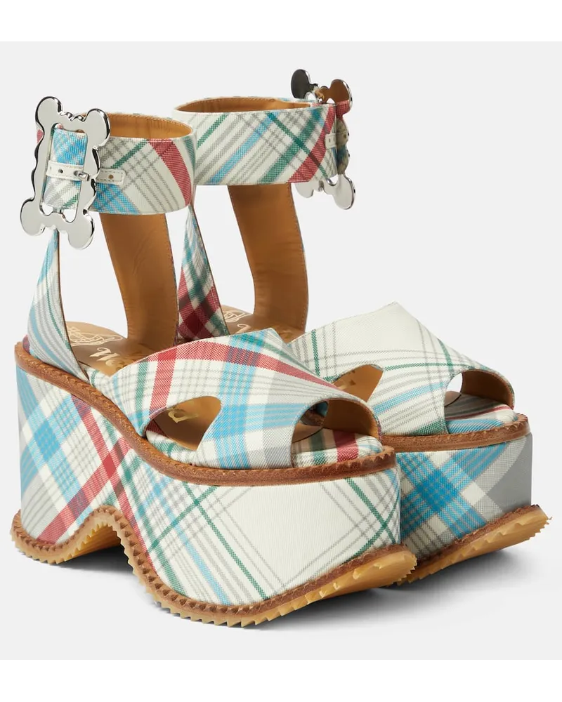 Vivienne Westwood Plateausandalen London aus Leder Multicolor