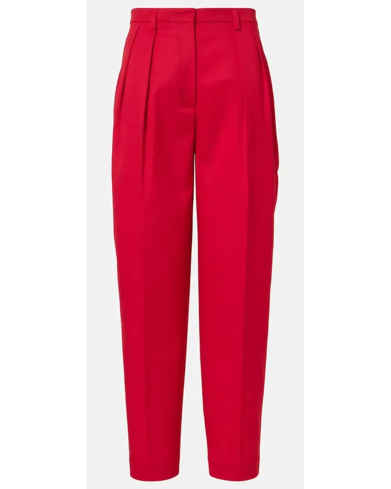 Altuzarra Hose Emmett aus Wolle Rot