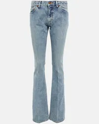 Petar Petrov Low-Rise Slim Jeans Gus Blau