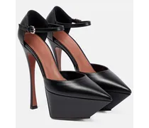 Plateau-Pumps Angelica aus Leder