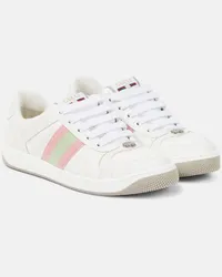 Gucci Sneakers Screener GG aus Canvas Weiss