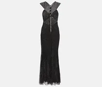 Verziertes Maxikleid