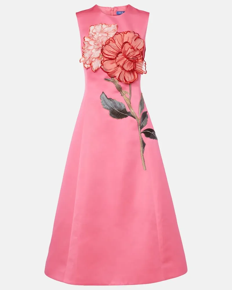 LEO LIN Besticktes Cocktailkleid Cleo Rosa