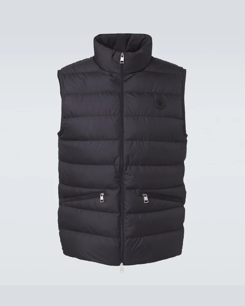 Moncler Daunenweste Treompan Schwarz