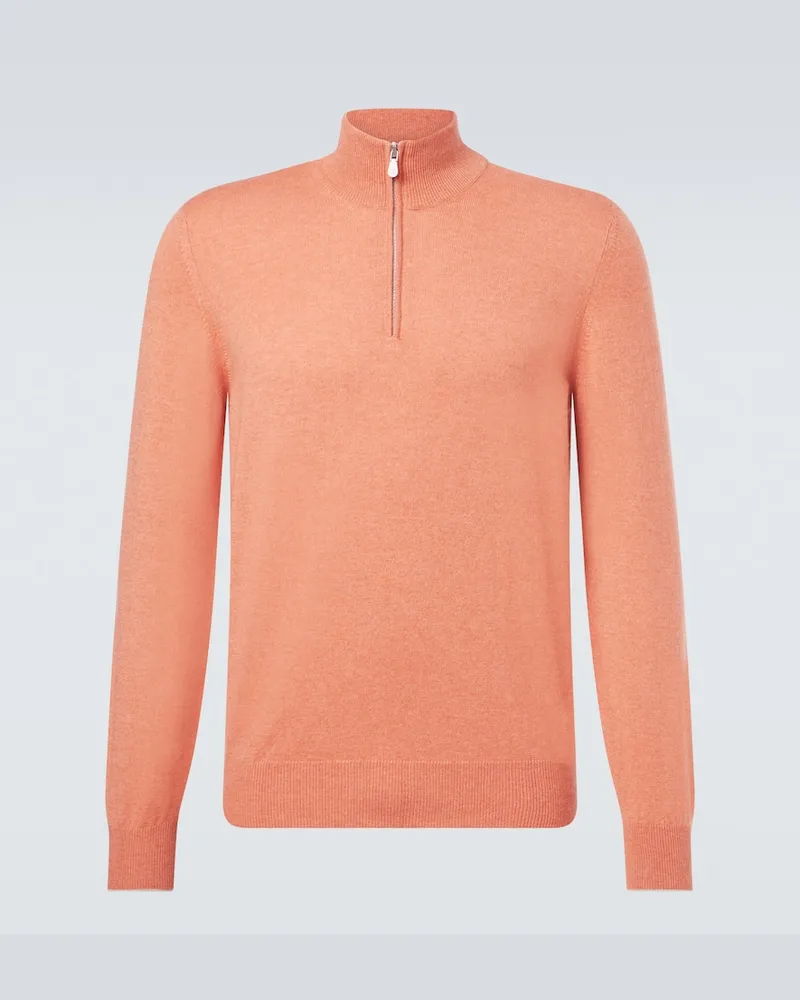 Brunello Cucinelli Pullover aus Kaschmir Rosa