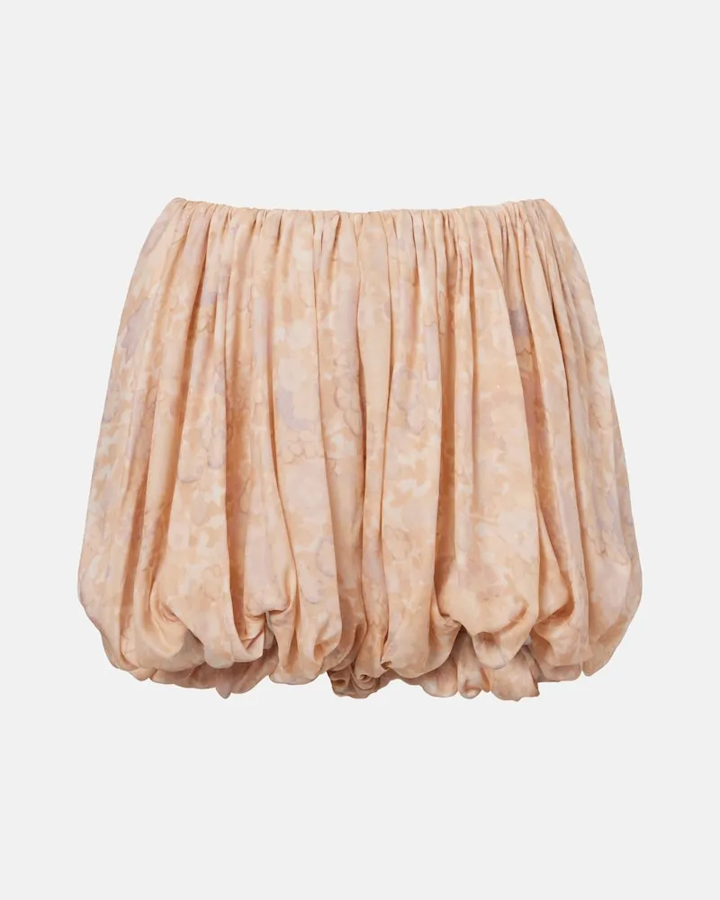 Chloé Chloé Shorts aus Seiden-Charmeuse Rosa