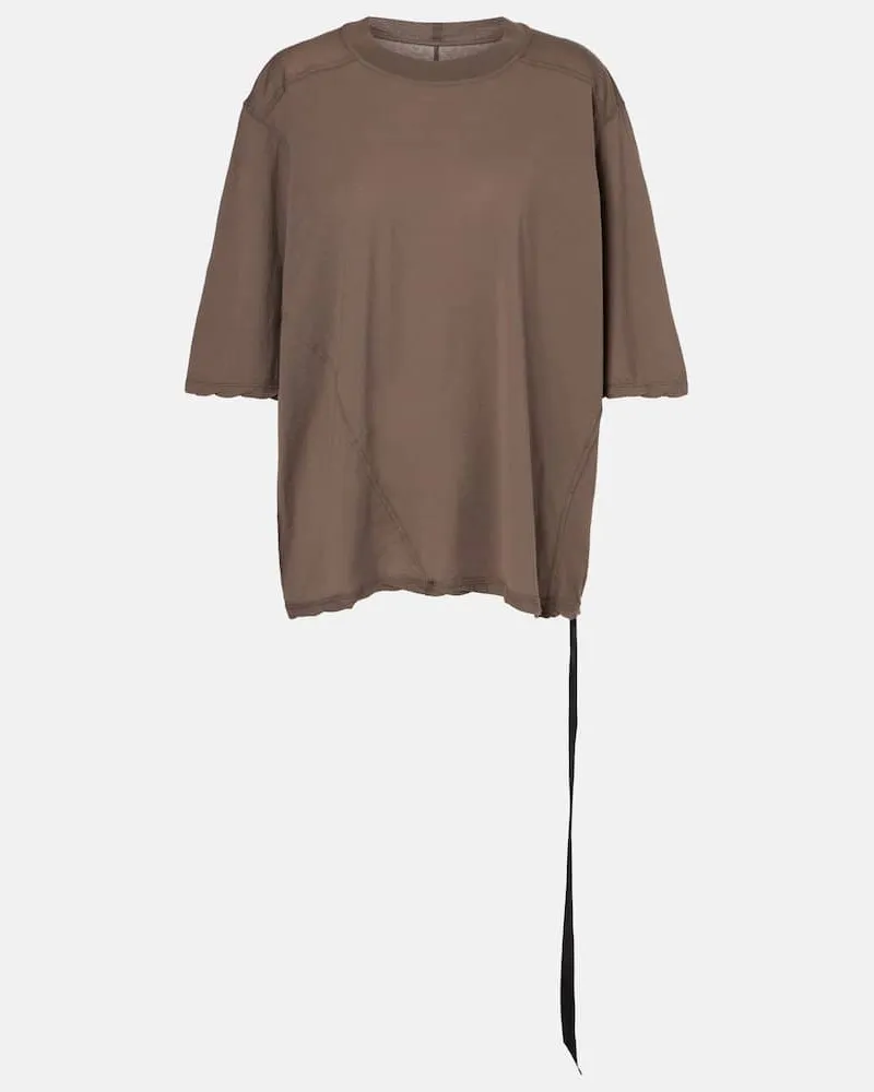 Rick Owens T-Shirt Walrus aus Baumwoll-Jersey Grau