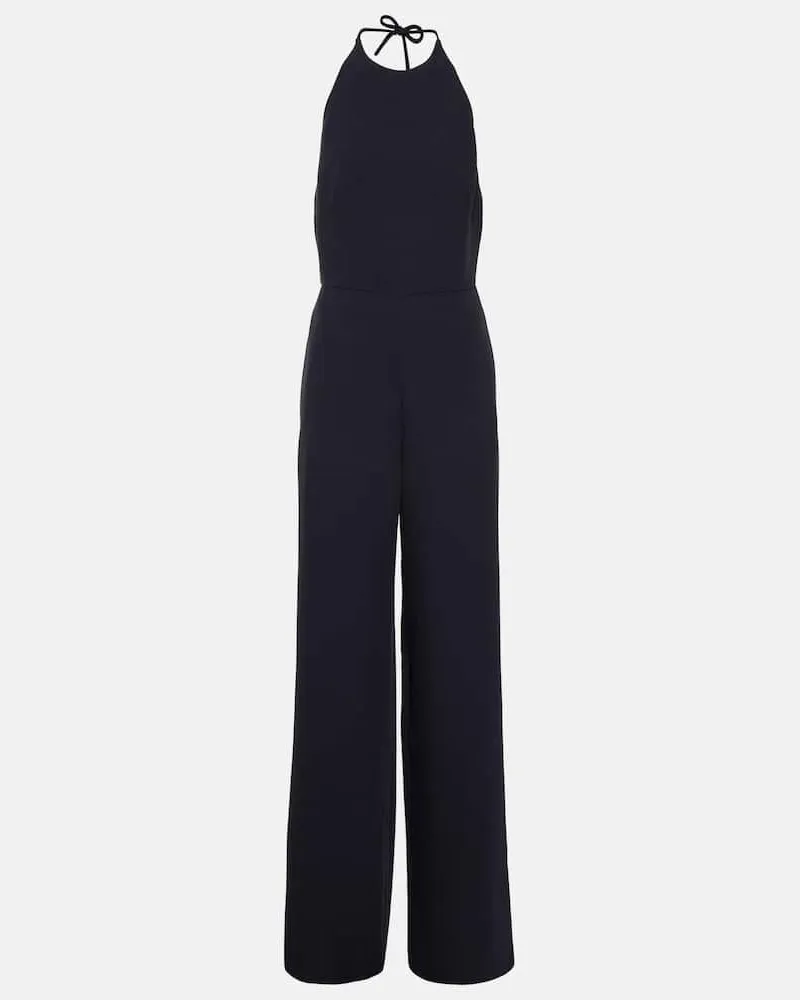 Valentino Garavani Jumpsuit aus Cady Couture Blau