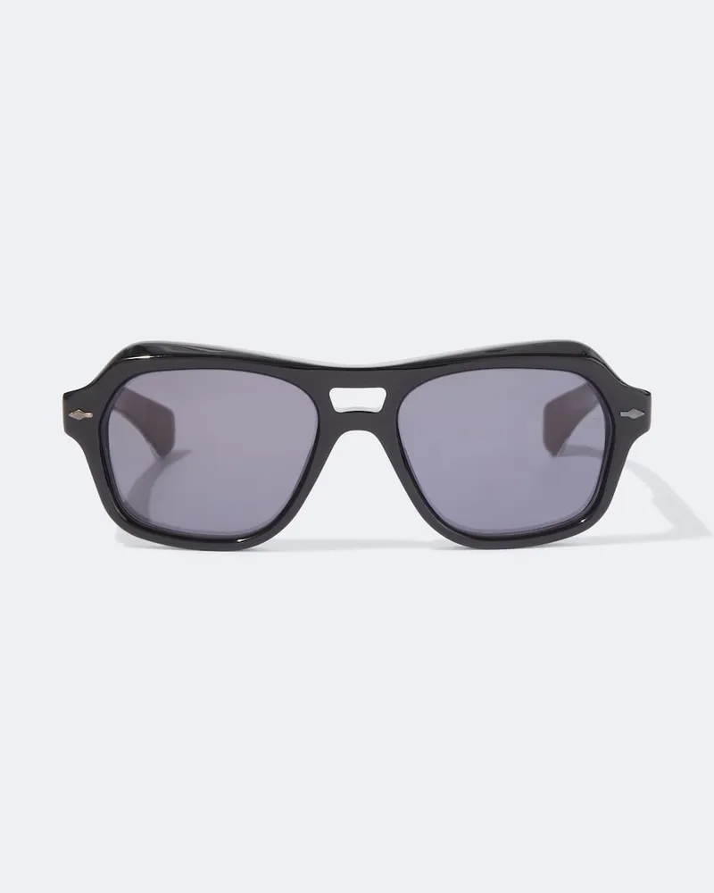 Jacques Marie Mage Aviator-Sonnenbrille Tamerlis Schwarz