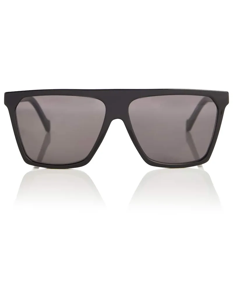Loewe Eckige Sonnenbrille Mask Schwarz