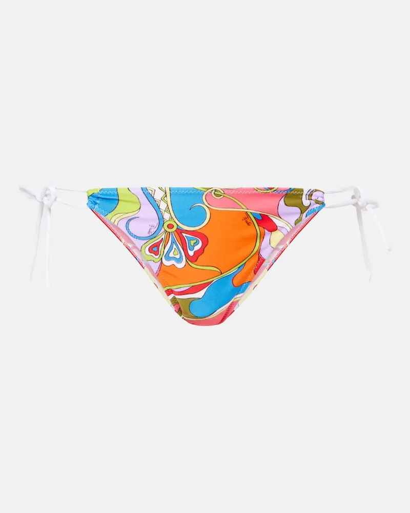 Emilio Pucci Bikini-Höschen Orchidee Multicolor