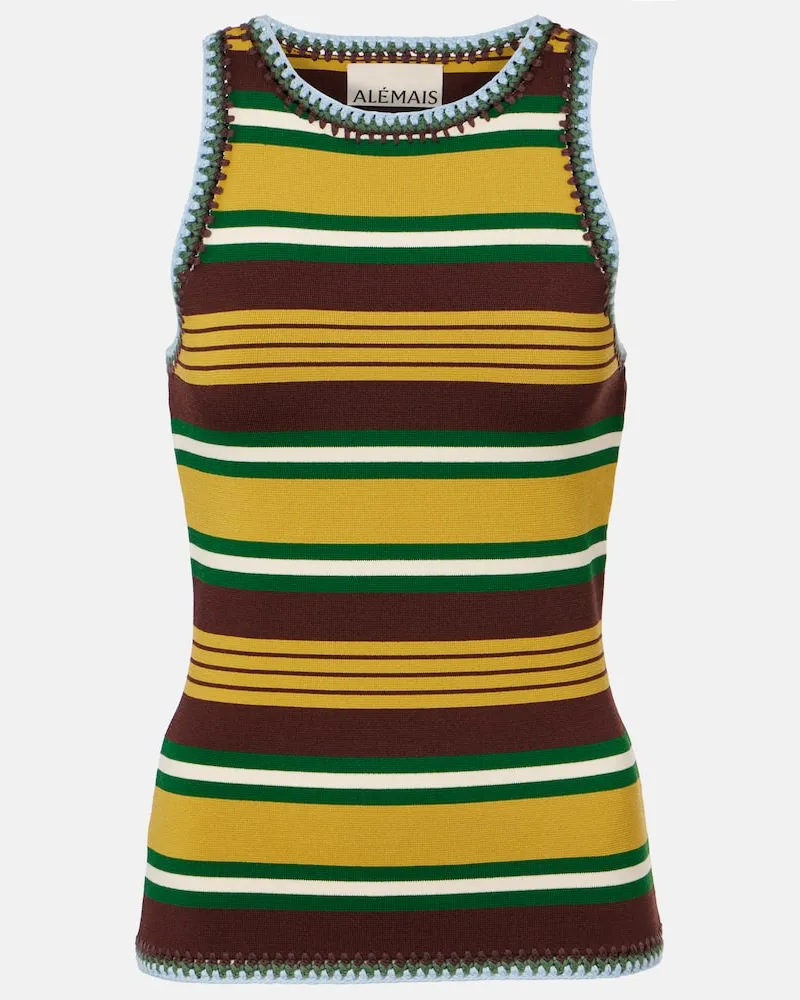 ALEMAIS Alémais Top Clover aus Strick Multicolor