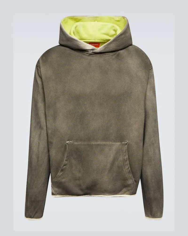 NotSoNormal Hoodie Last Nights aus Baumwoll-Jersey Beige