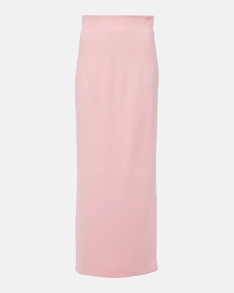 STAUD High-Rise-Maxirock Jeremiah Rosa