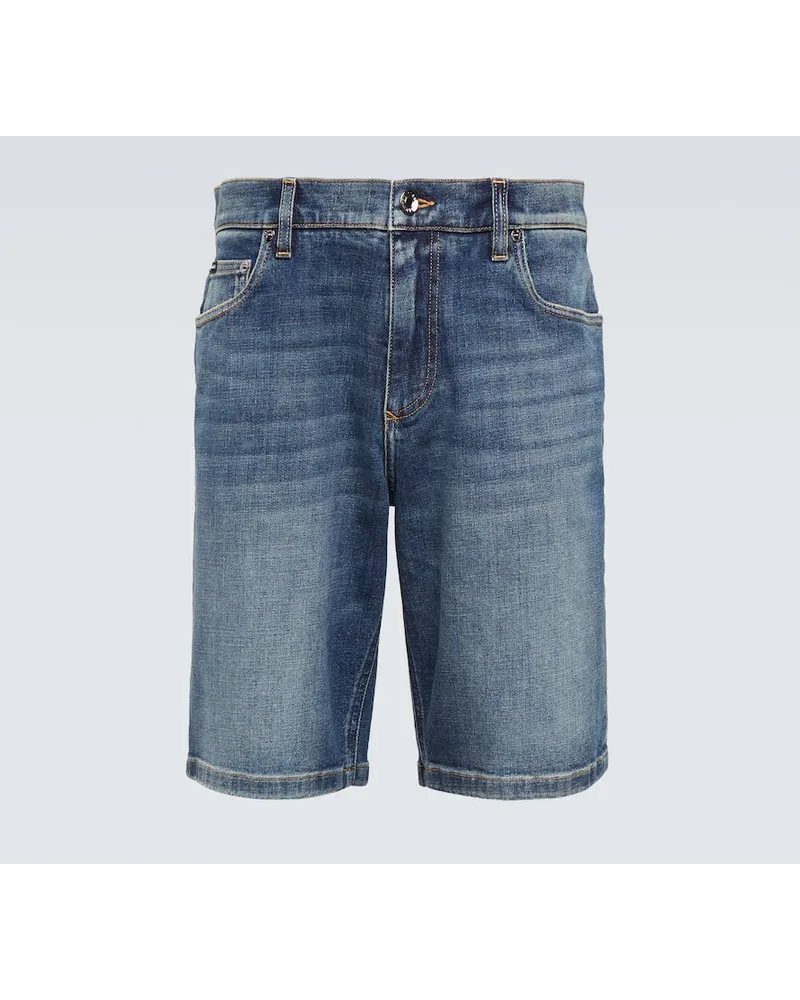 Dolce & Gabbana Jeansshorts Blau